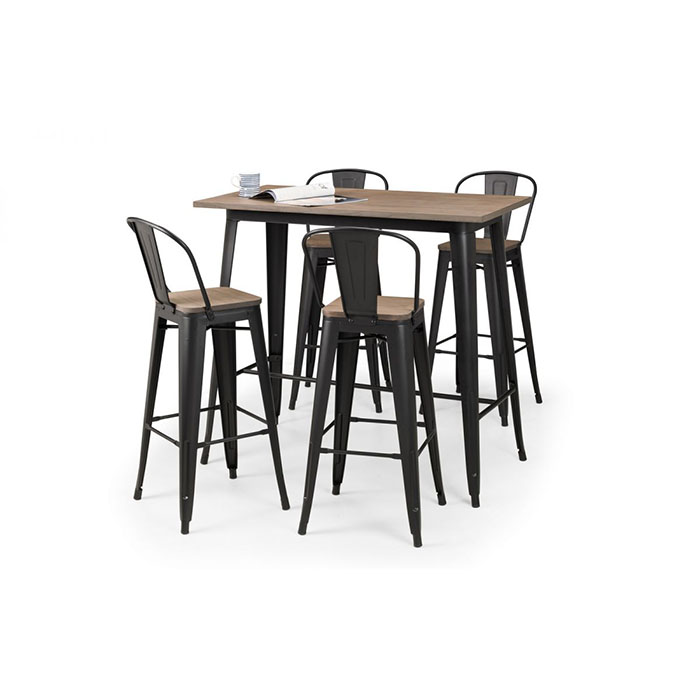 Grafton Bar Set (4 Stools)